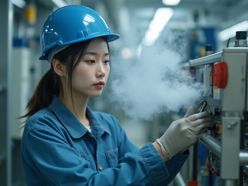 工業(yè)制冷系統(tǒng)機(jī)房制冷劑泄漏