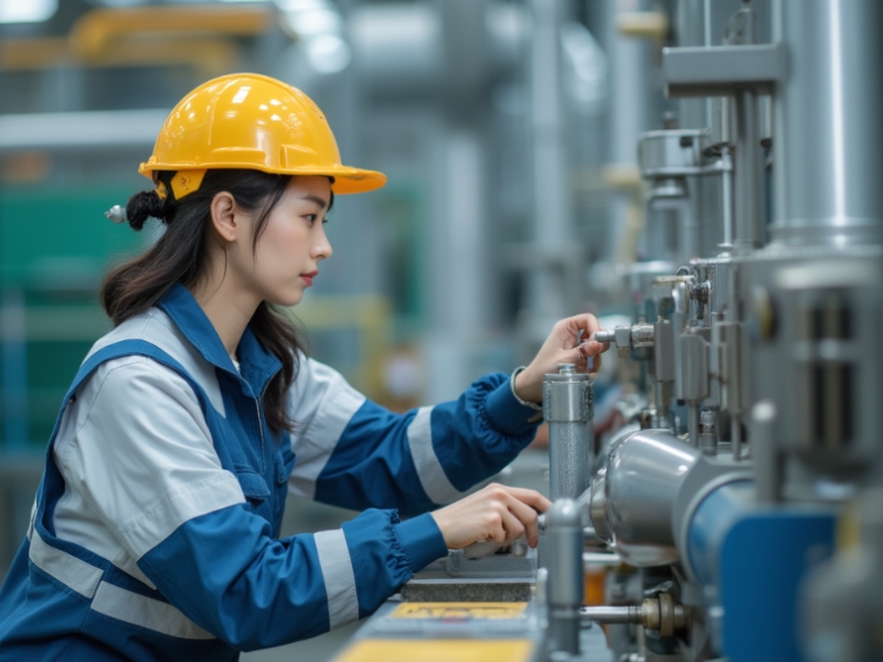 氮化爐氨分解現場