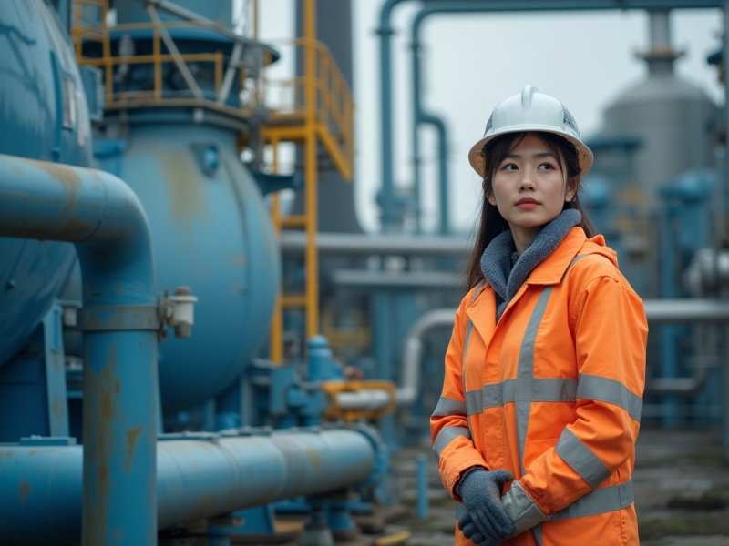 噴淋冷卻塔現場