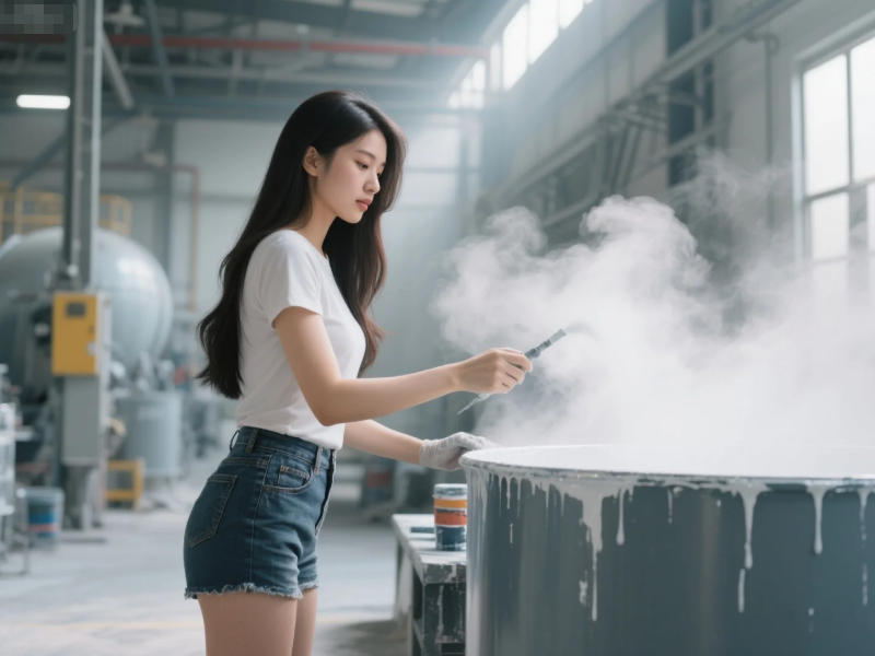 耐高溫涂料TEOS正硅酸乙酯泄漏揮發(fā)現(xiàn)場圖